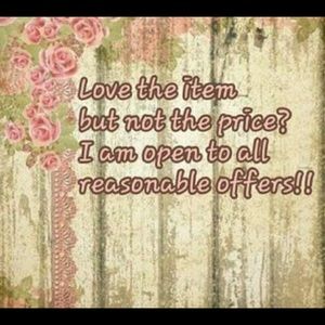 Open to All Reasonable Offers!!